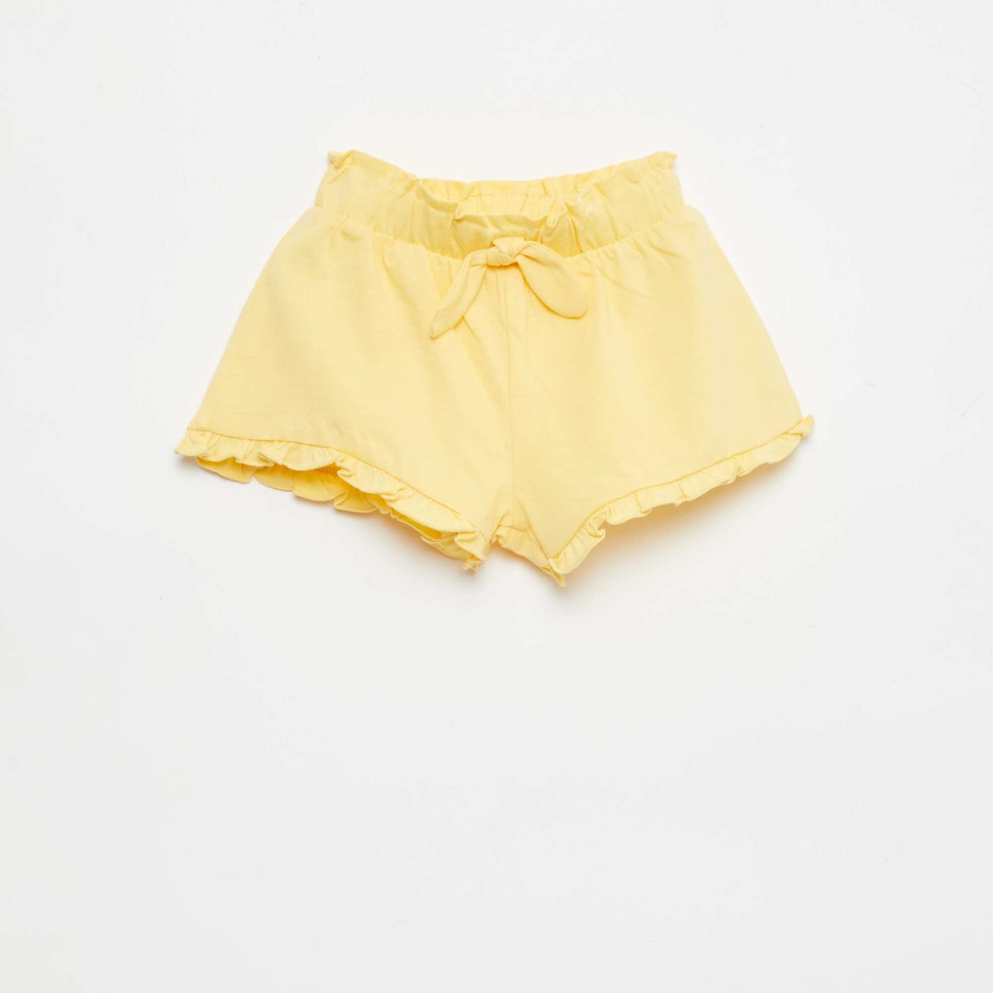 3-Pack of Solid Color Ruffled Shorts PURPLE