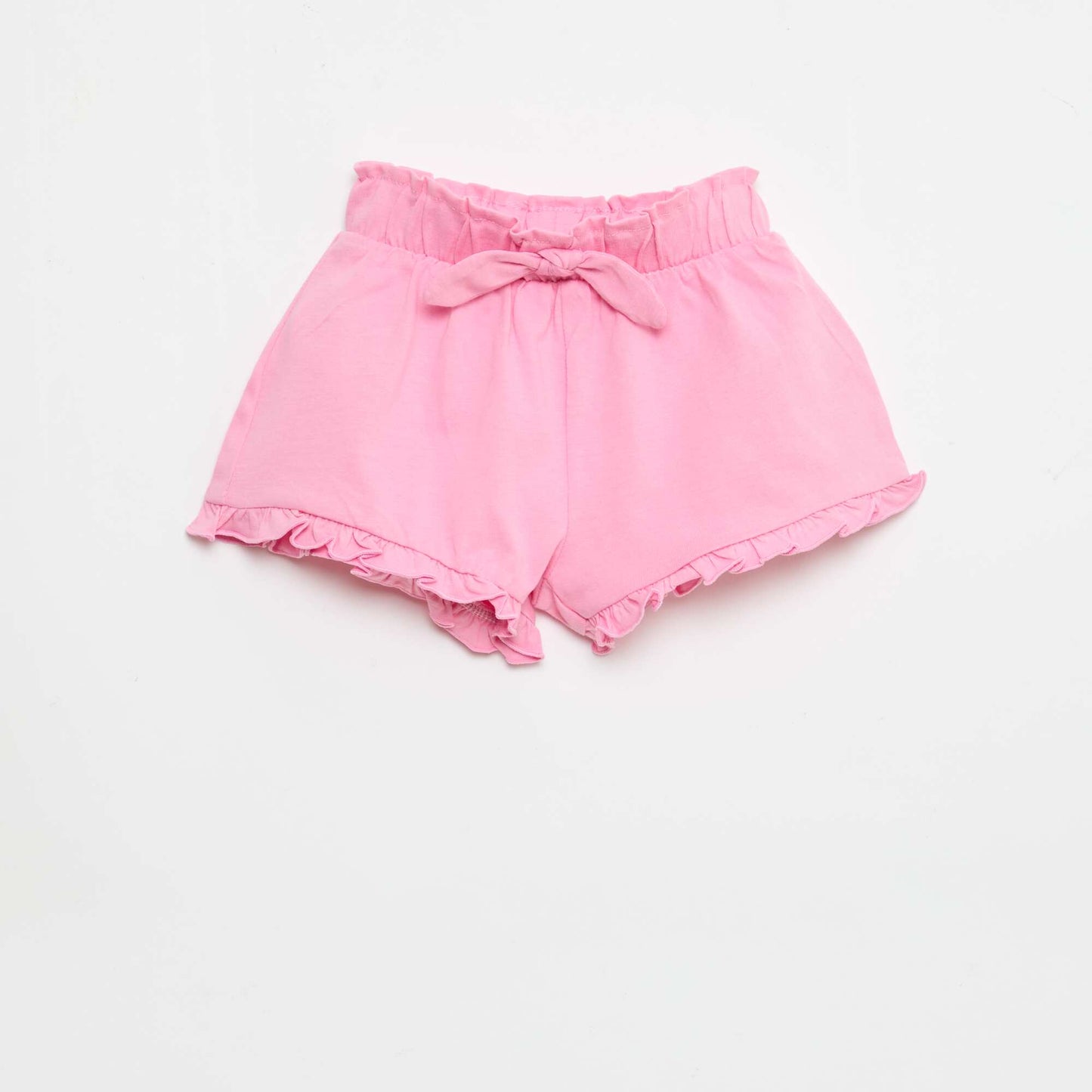 3-Pack of Solid Color Ruffled Shorts PURPLE