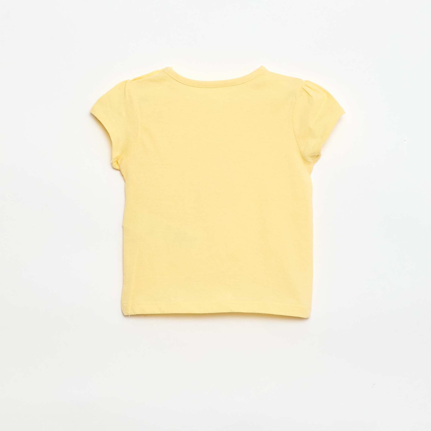 Jersey T-shirt with short sleeves YELLOW