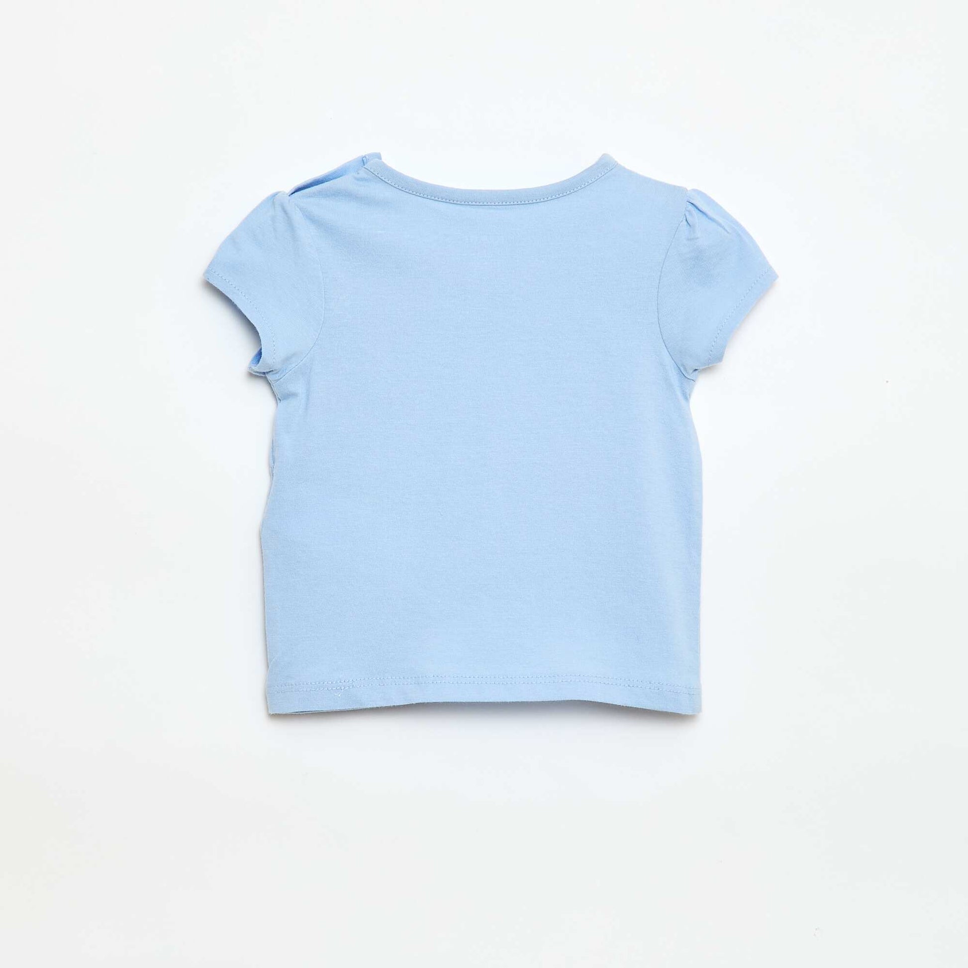 Jersey T-shirt with short sleeves BLUE