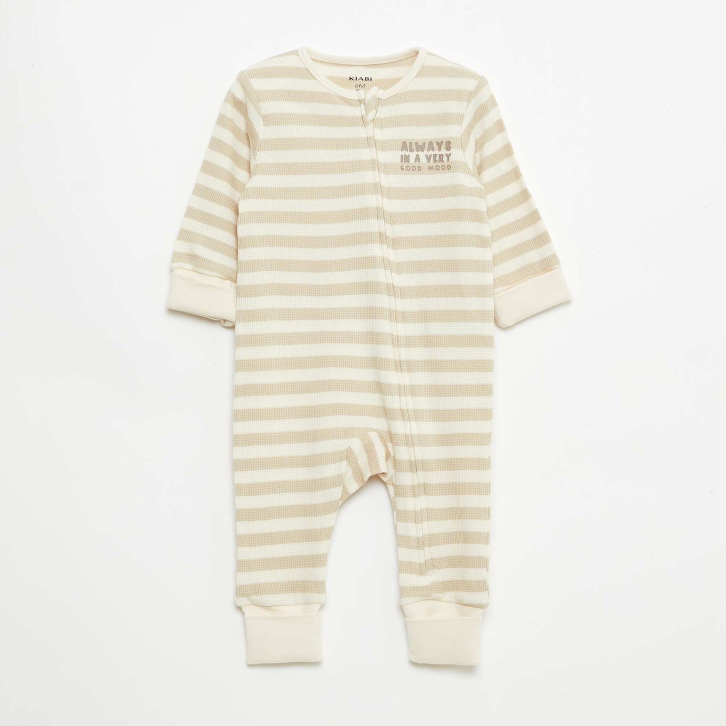 Evolutive Bodysuit + Ribbed Knit Sleepsuit Set BROWN