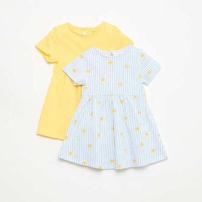 2-Pack Short-Sleeve Dresses BLUE