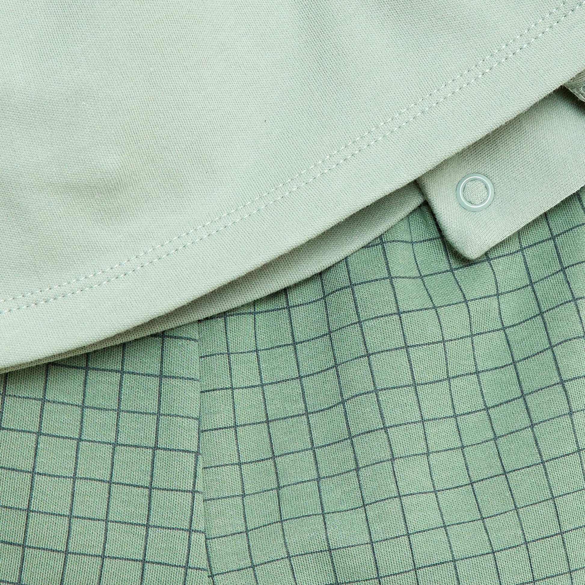 Fleece Pajama Set - 2 Pieces GREEN