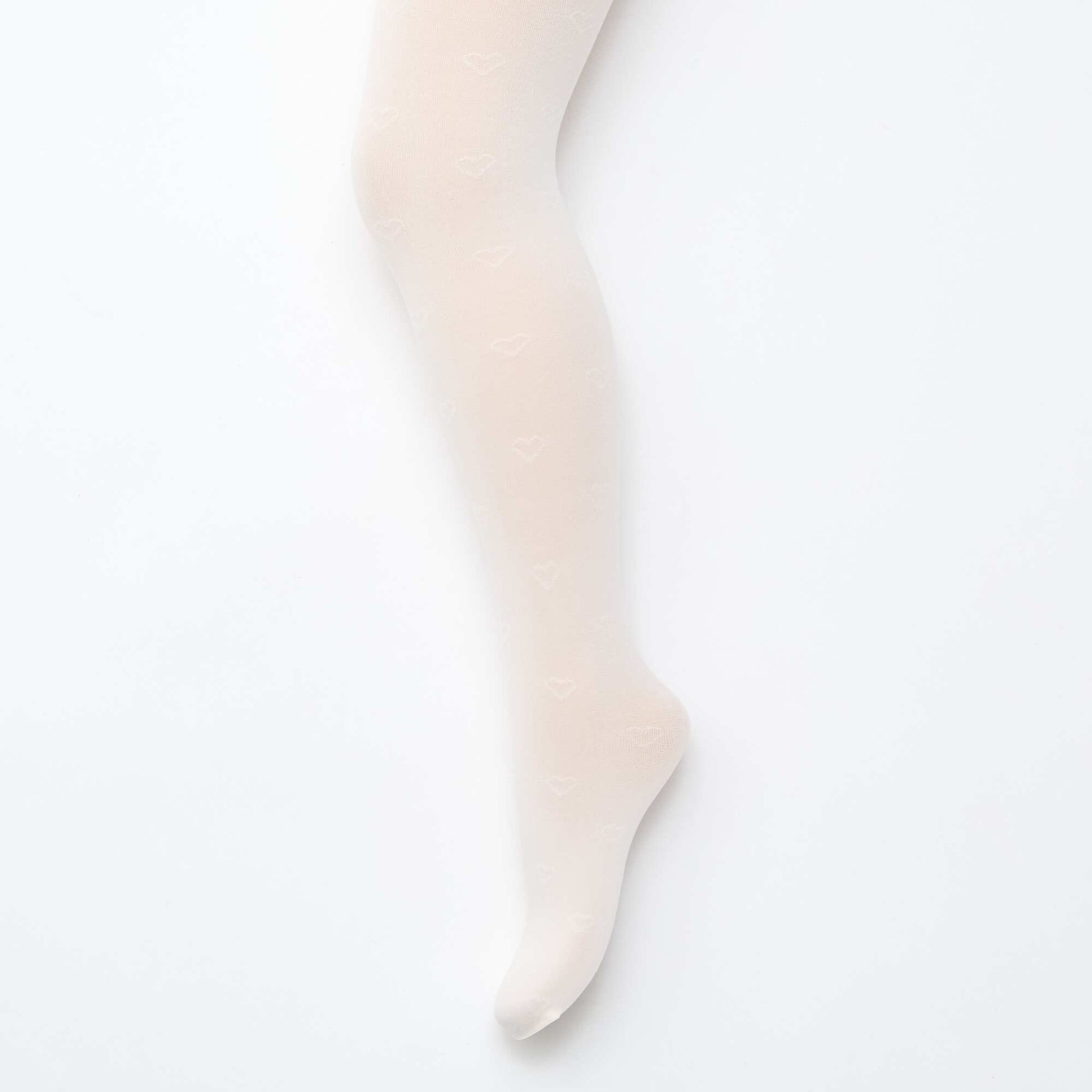 2-Pack of Lightweight Printed Tights PINK