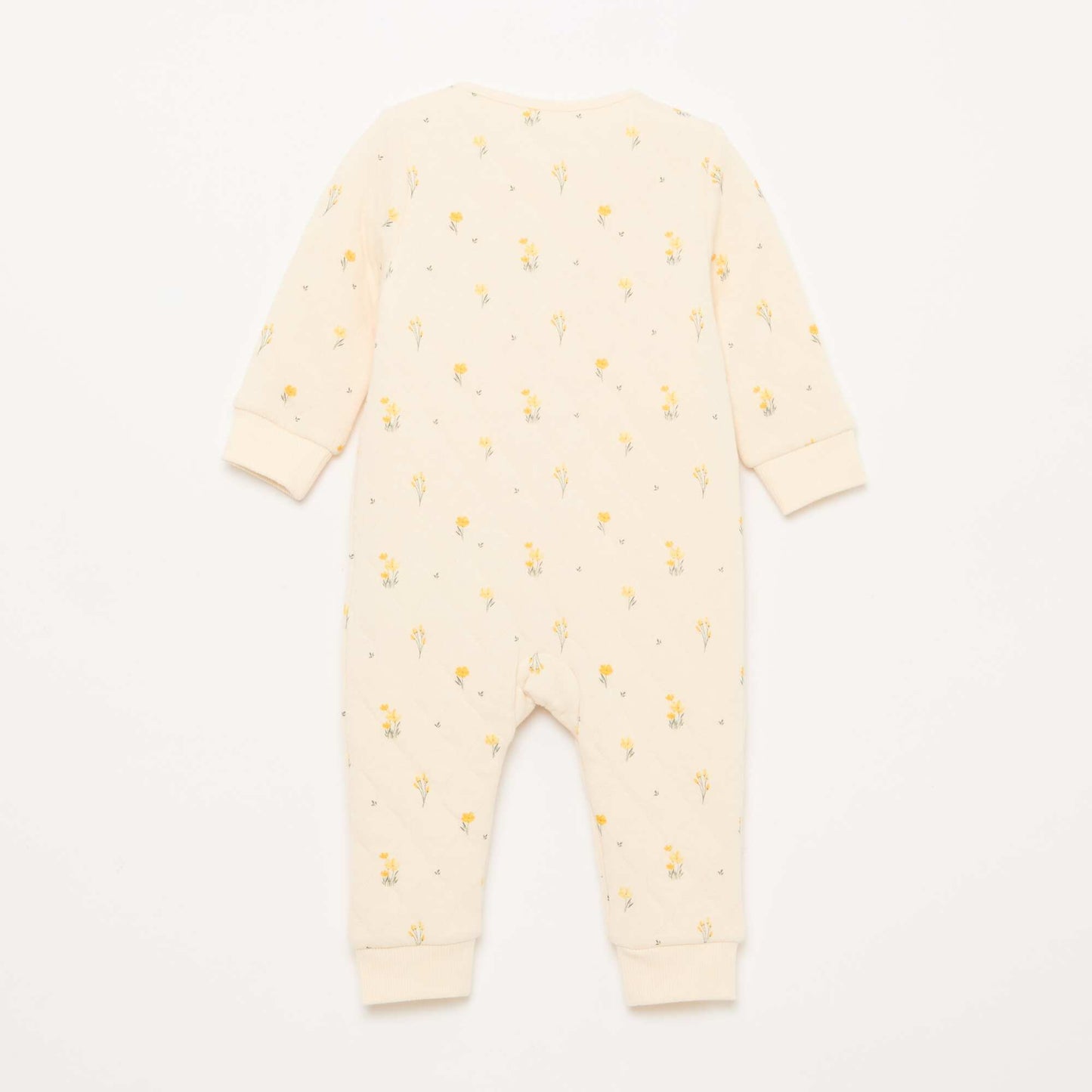Quilted Sleeper Without Feet WHITE