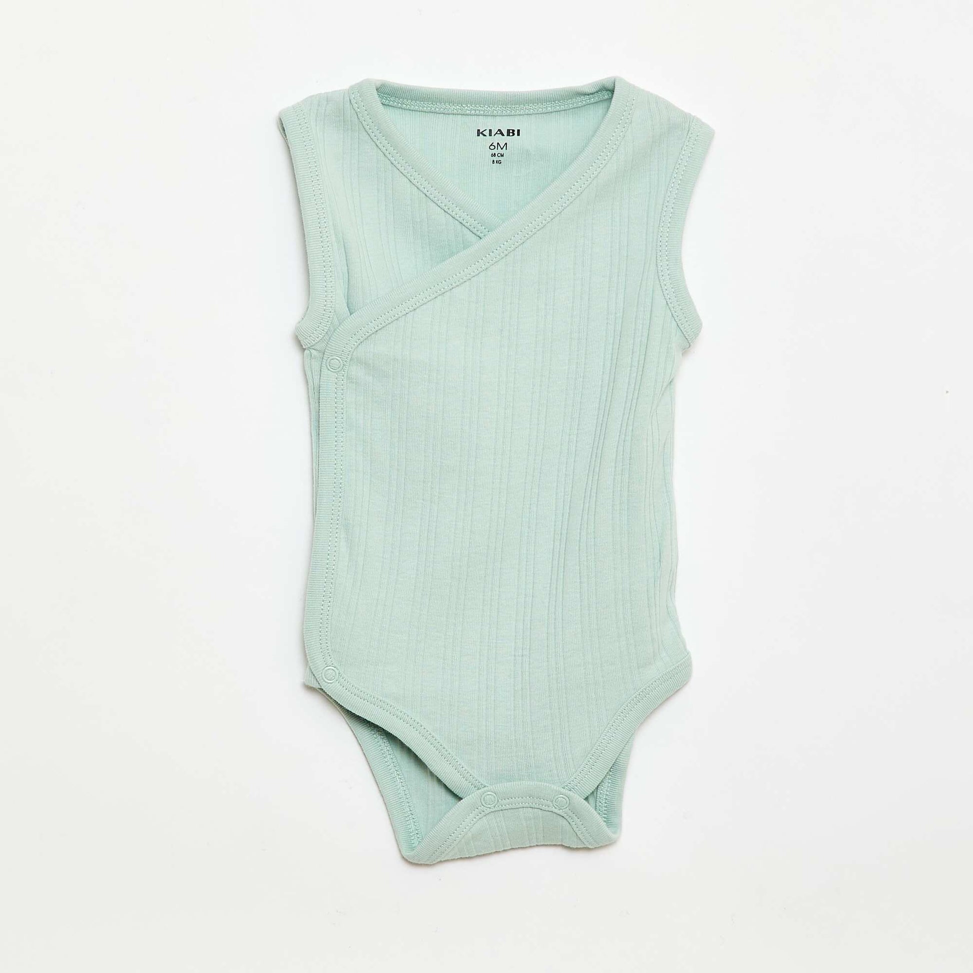 3-pack of ribbed bodysuits GREEN