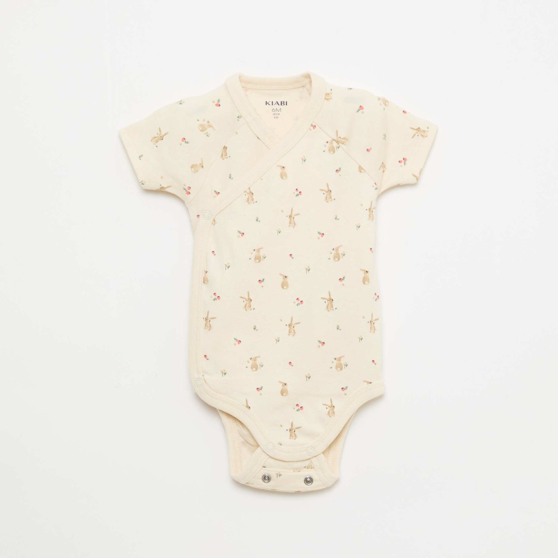 3-Pack of Short-Sleeve Convertible Bodysuits PINK