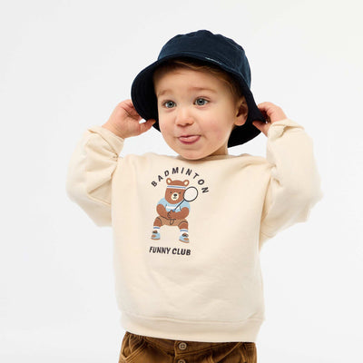 Long-Sleeve Sweatshirt WHITE