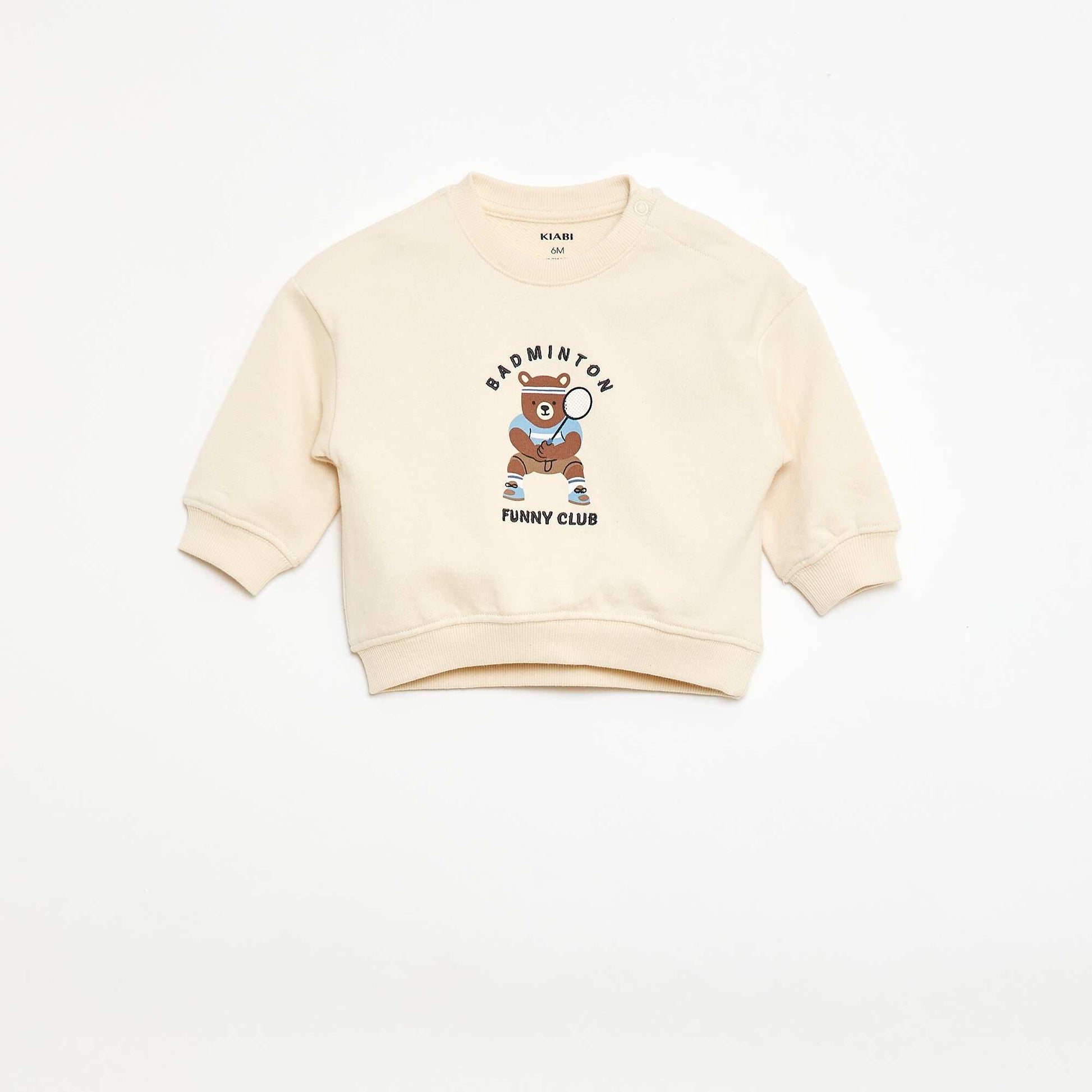 Long-Sleeve Sweatshirt WHITE
