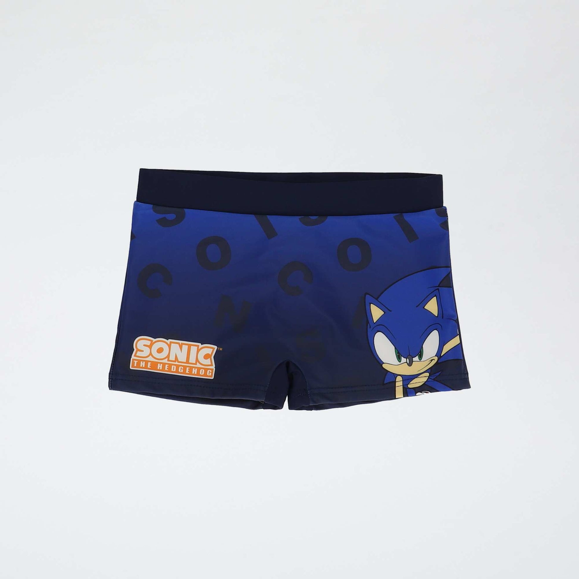 Sonic' printed boxer swimsuit BLUE