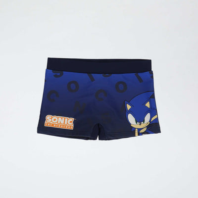 Sonic' printed boxer swimsuit BLUE