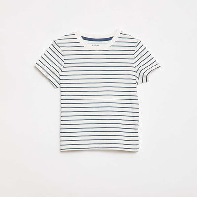 Plain Cotton Jersey T-shirt WHITE
