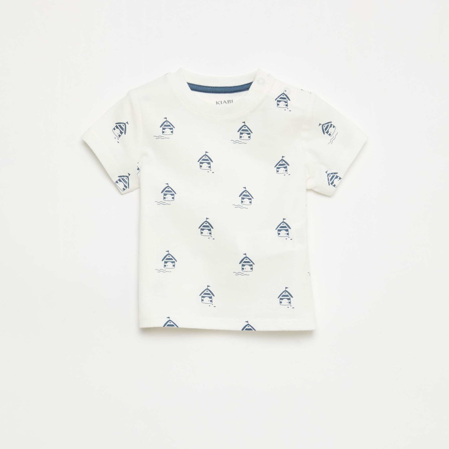 Plain Cotton Jersey T-shirt PURPLE