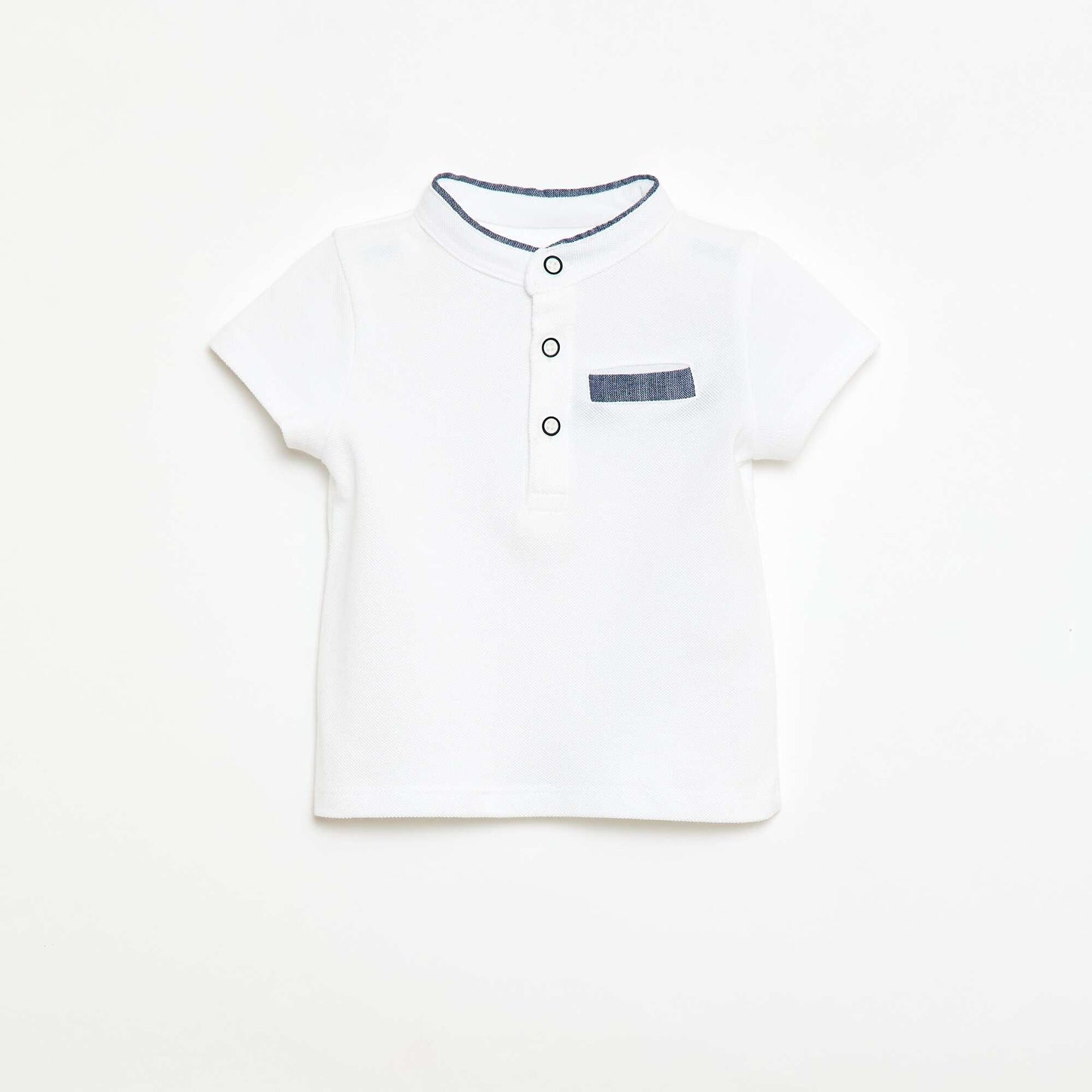 Short-Sleeve Polo Shirt WHITE