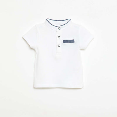 Short-Sleeve Polo Shirt WHITE