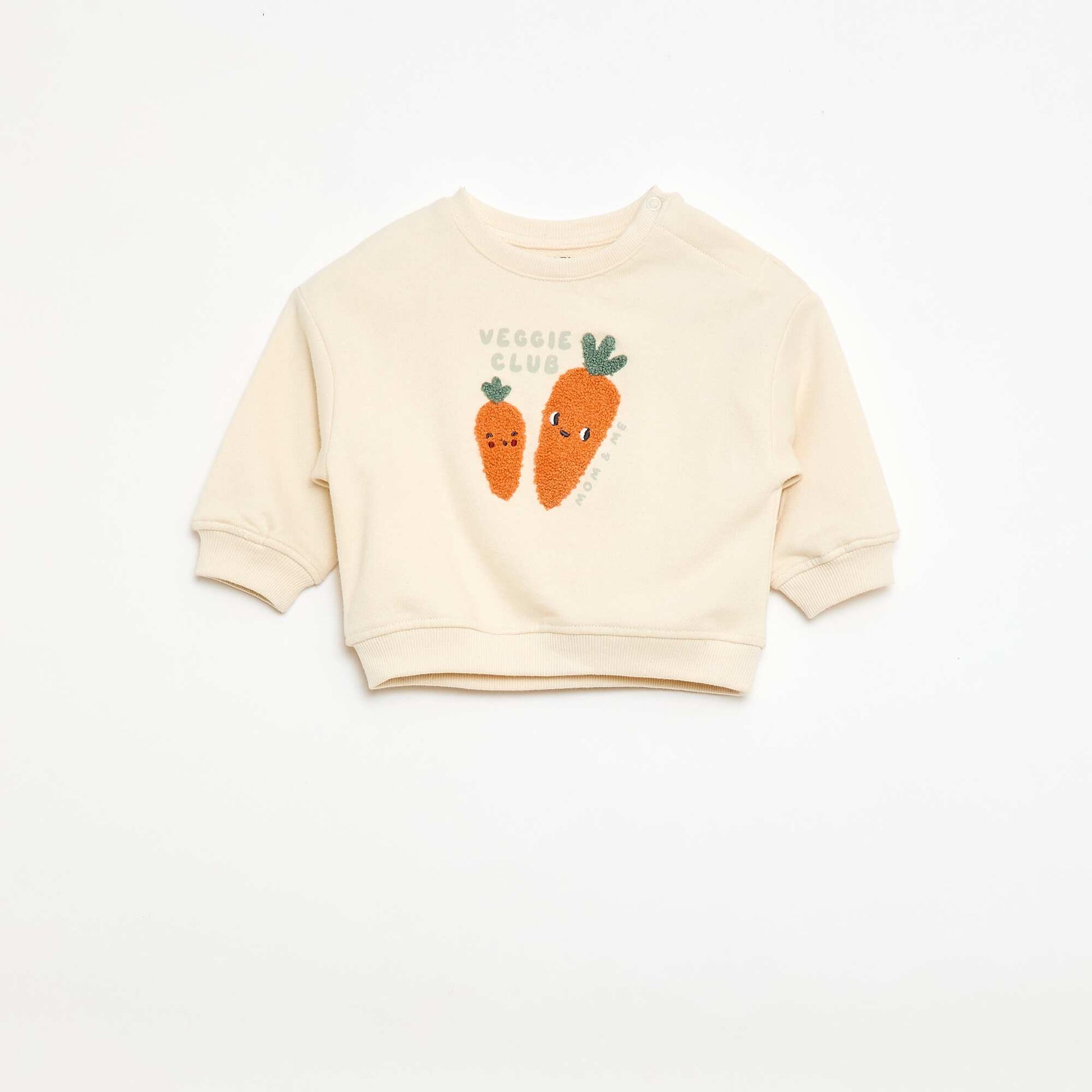 Long-Sleeved Sweatshirt WHITE
