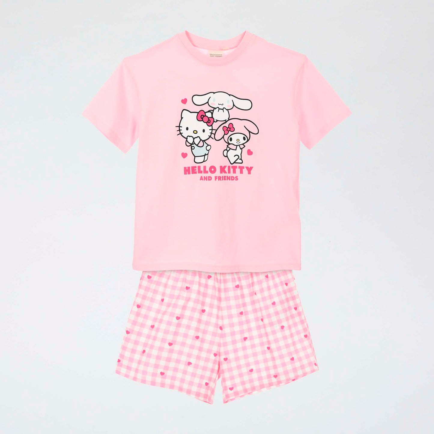 Hello Kitty Cotton Pajama Set BLUE