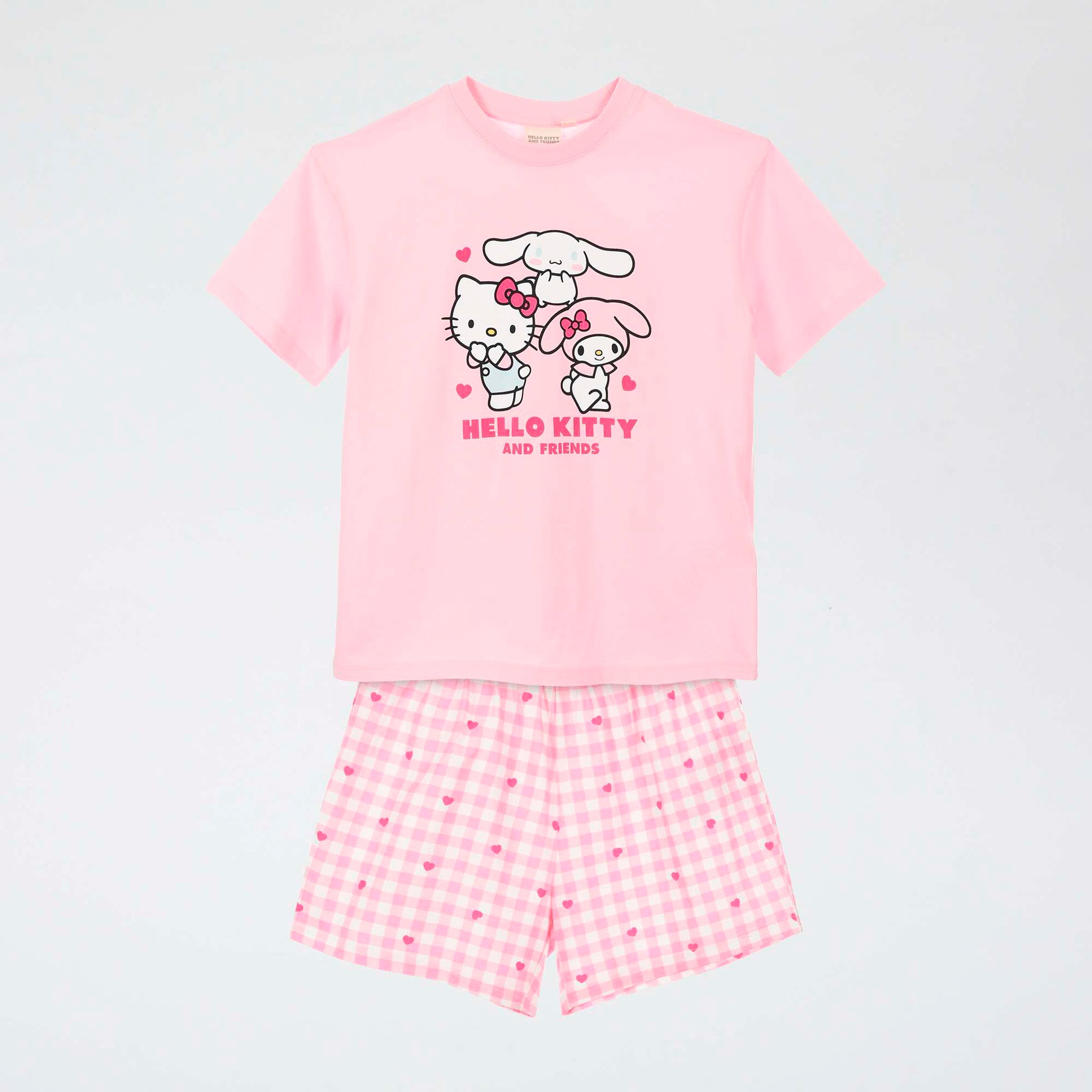 Hello Kitty Cotton Pajama Set BLUE