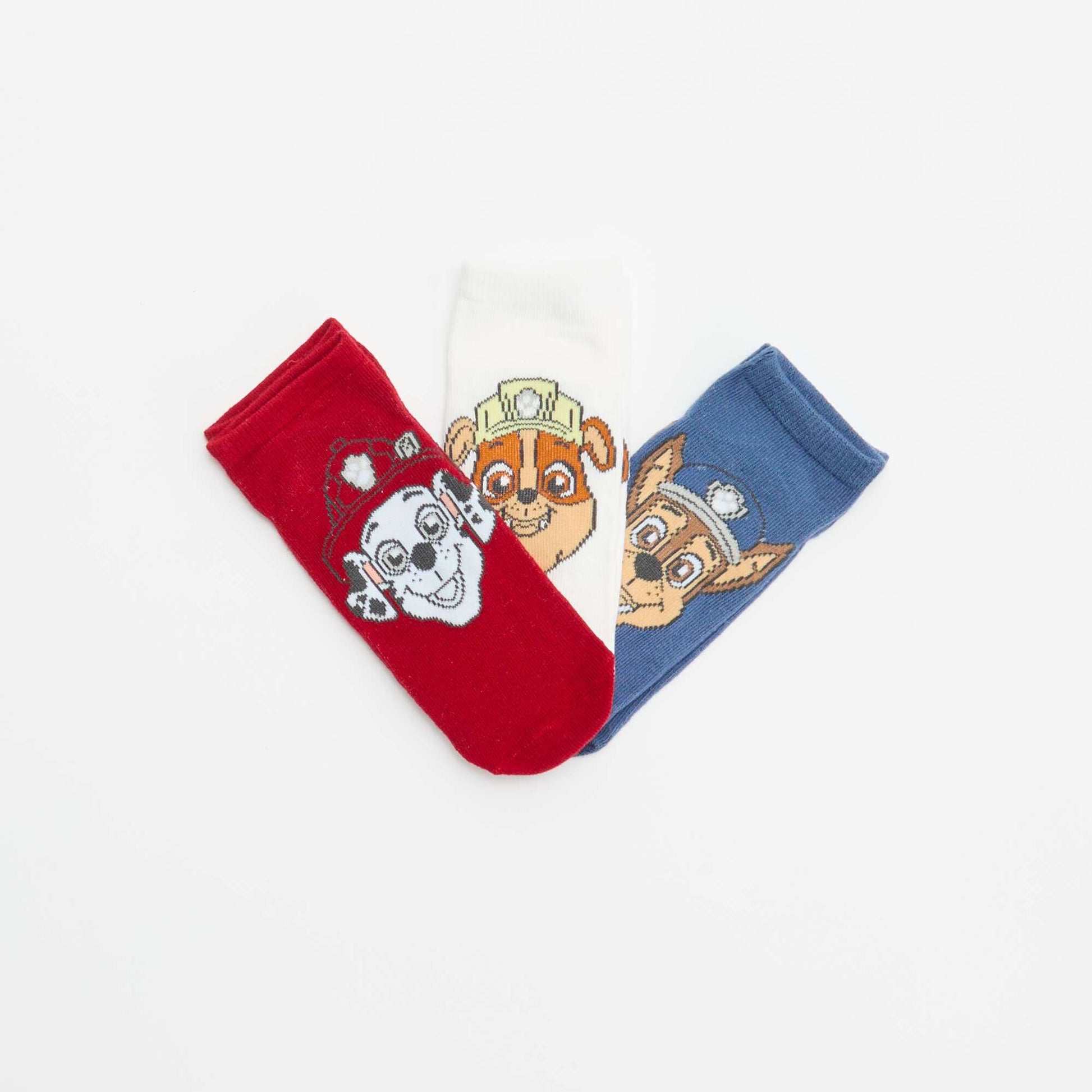 Set of 3 \'Paw Patrol\' Socks BLUE