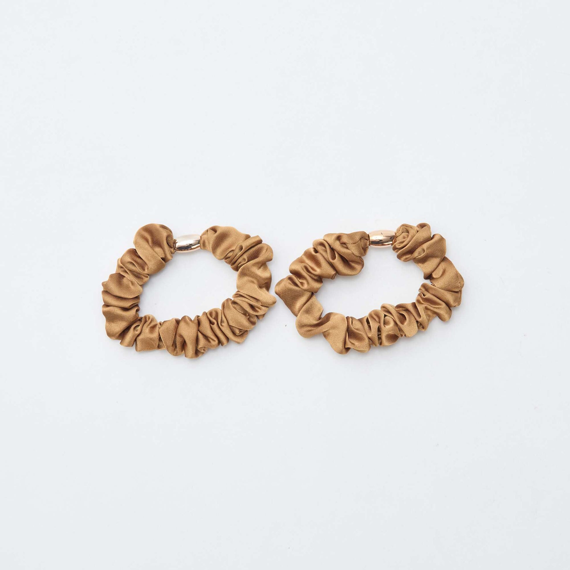 4-Pack Scrunchies BEIGE