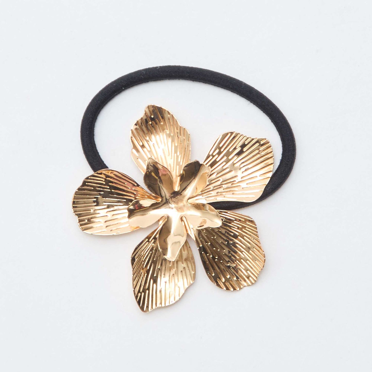 Gold Flower Crocodile Hair Clips YELLOW