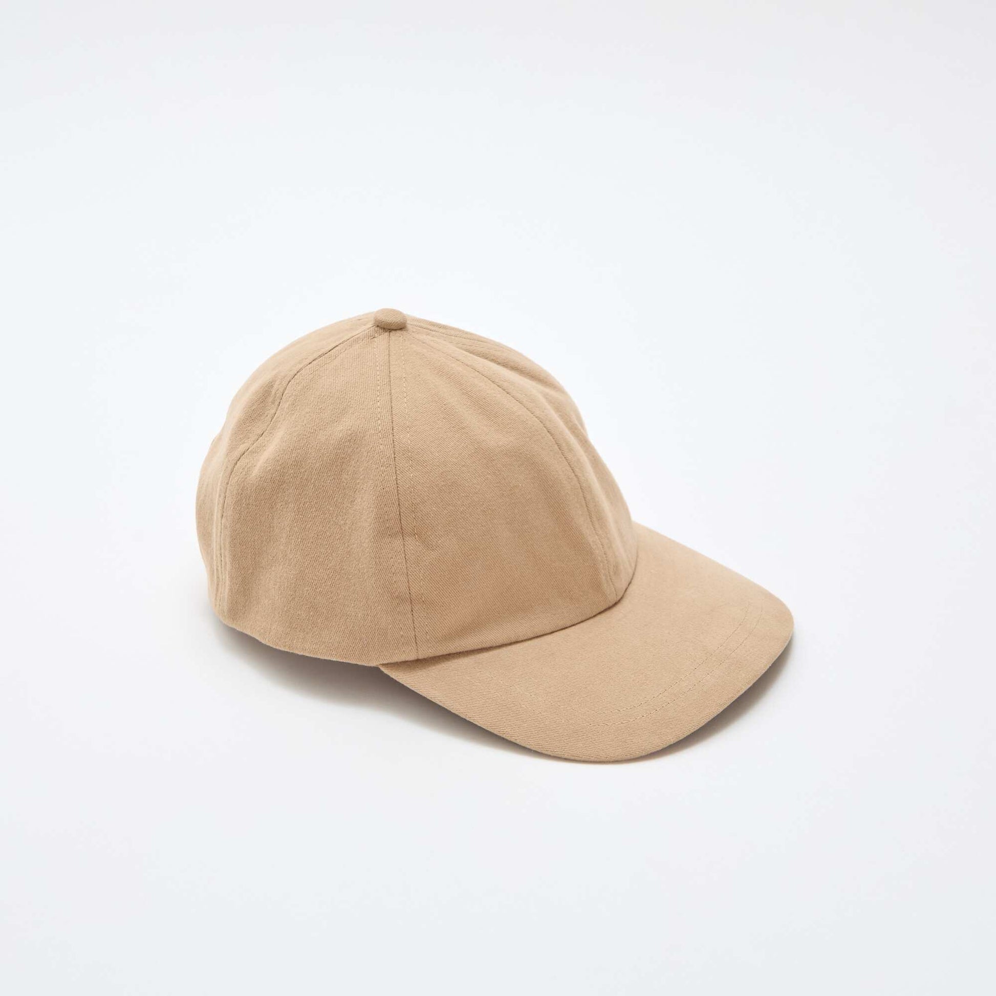 Cotton Baseball Cap BEIGE
