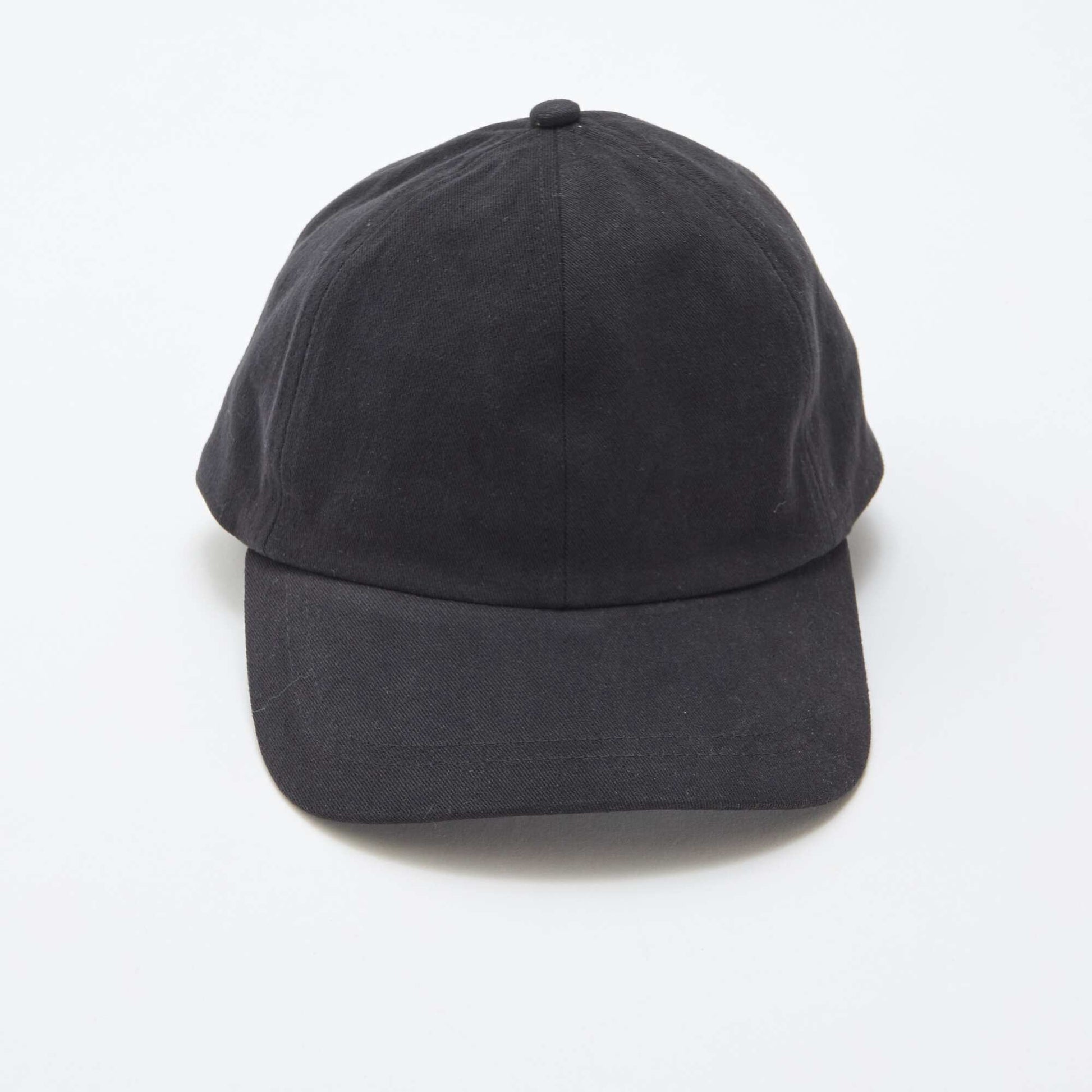 Cotton Baseball Cap BLACK