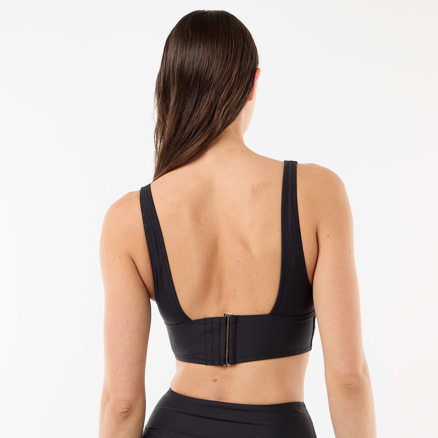 Shapewear Swimsuit Top BLACK