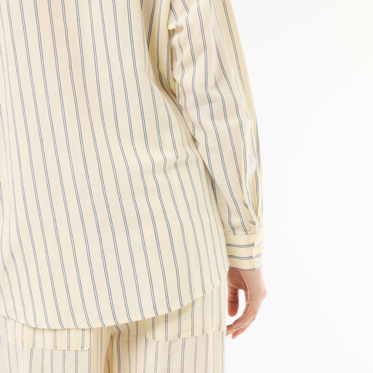 Blended Linen Shirt YELLOW