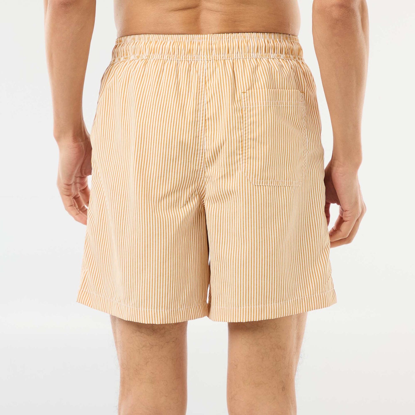 Striped Swim Shorts YELLOW