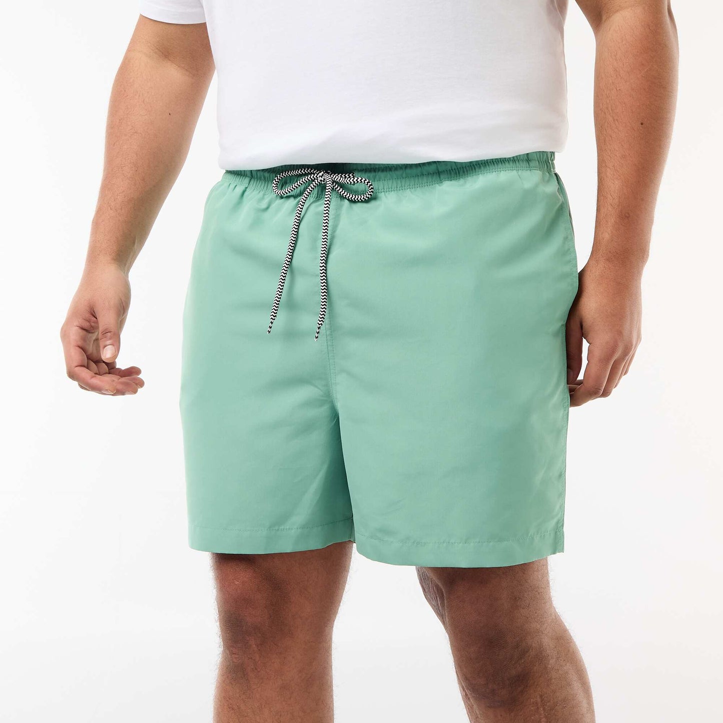 Plain Swim Shorts GREEN