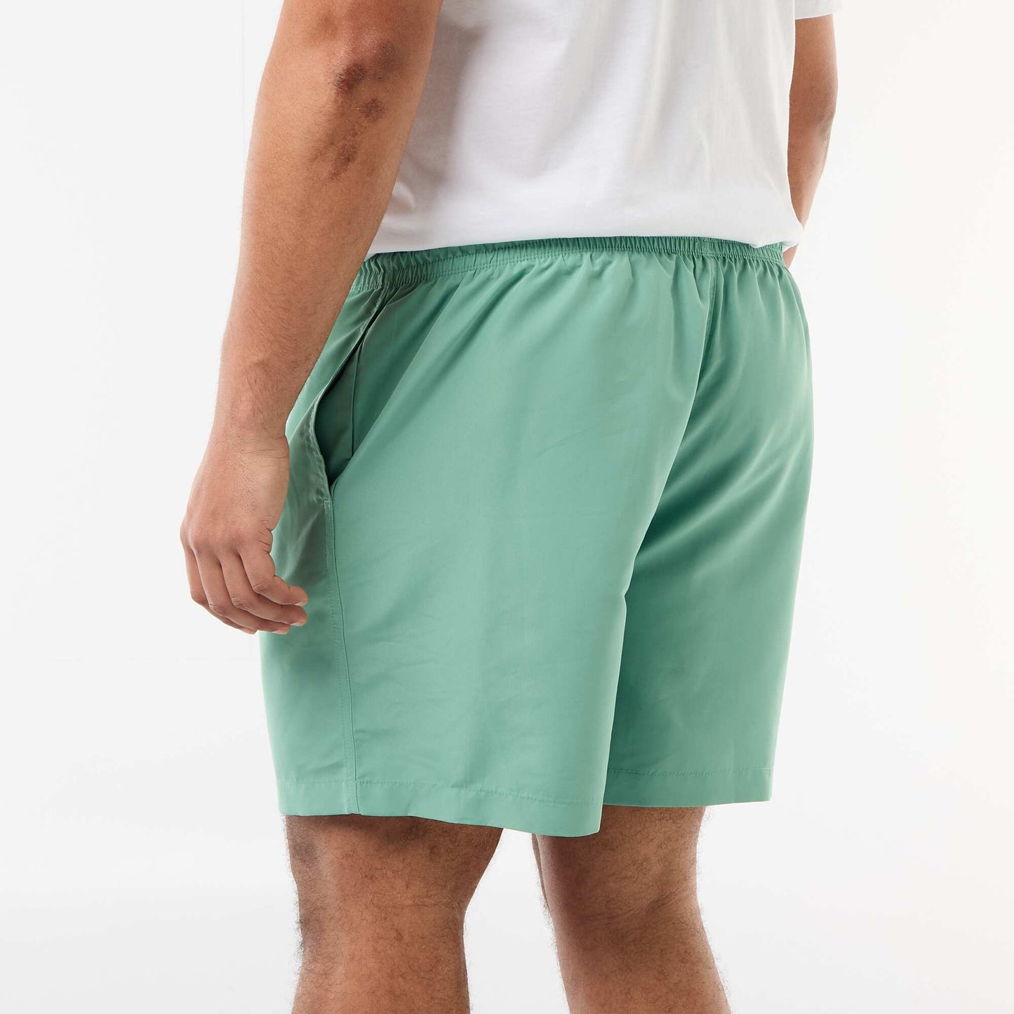 Plain Swim Shorts GREEN