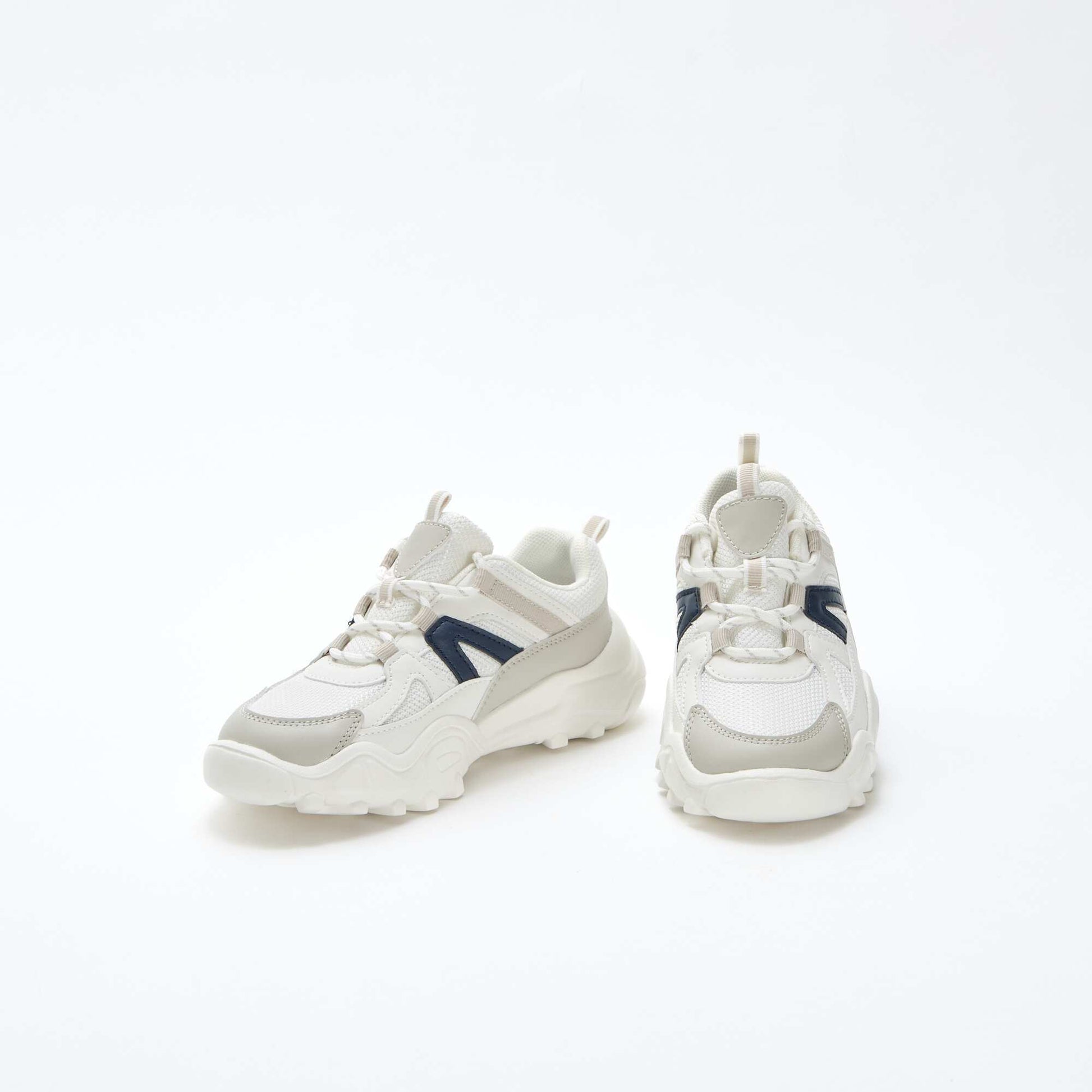 Low-Top Running Style Sneakers GREY