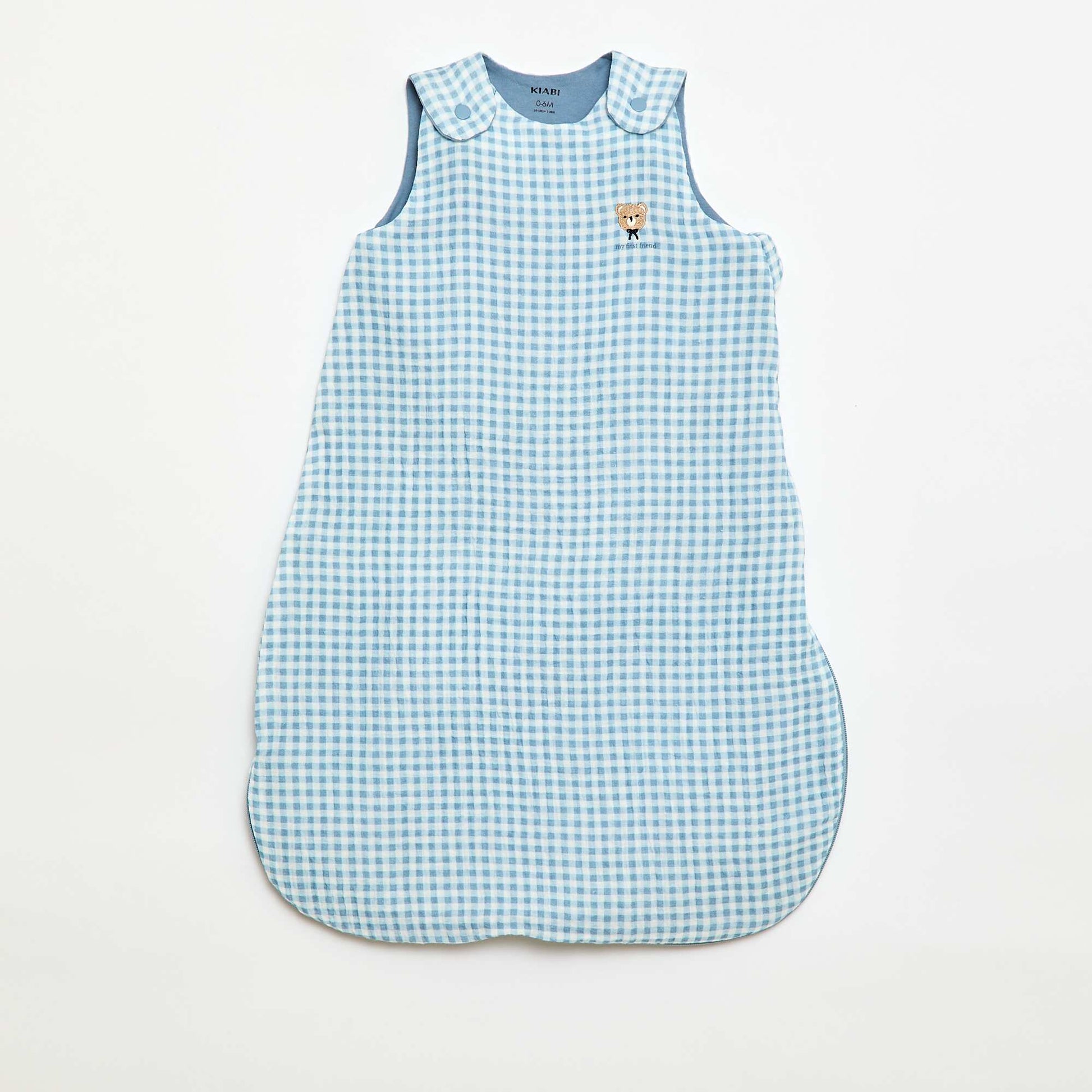 Sleeveless Printed Sleeping Bag BLUE