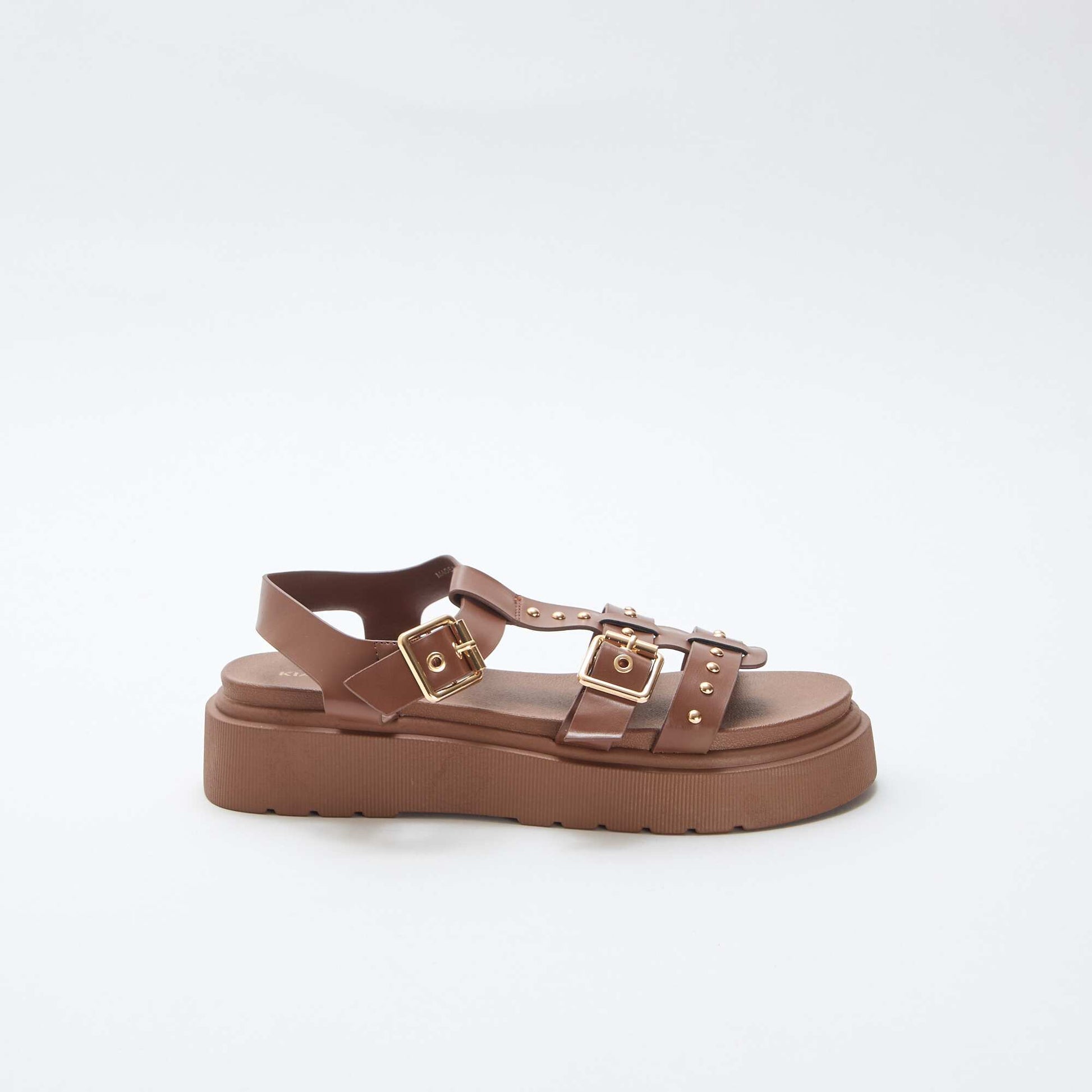 Platform Sole Sandals BROWN