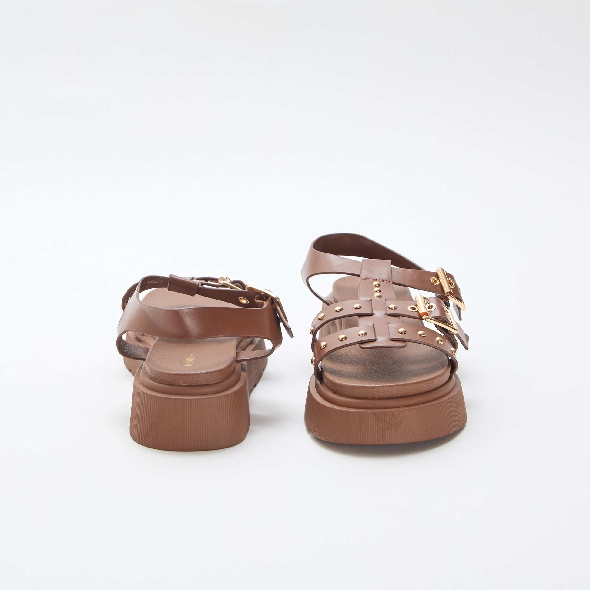 Platform Sole Sandals BROWN