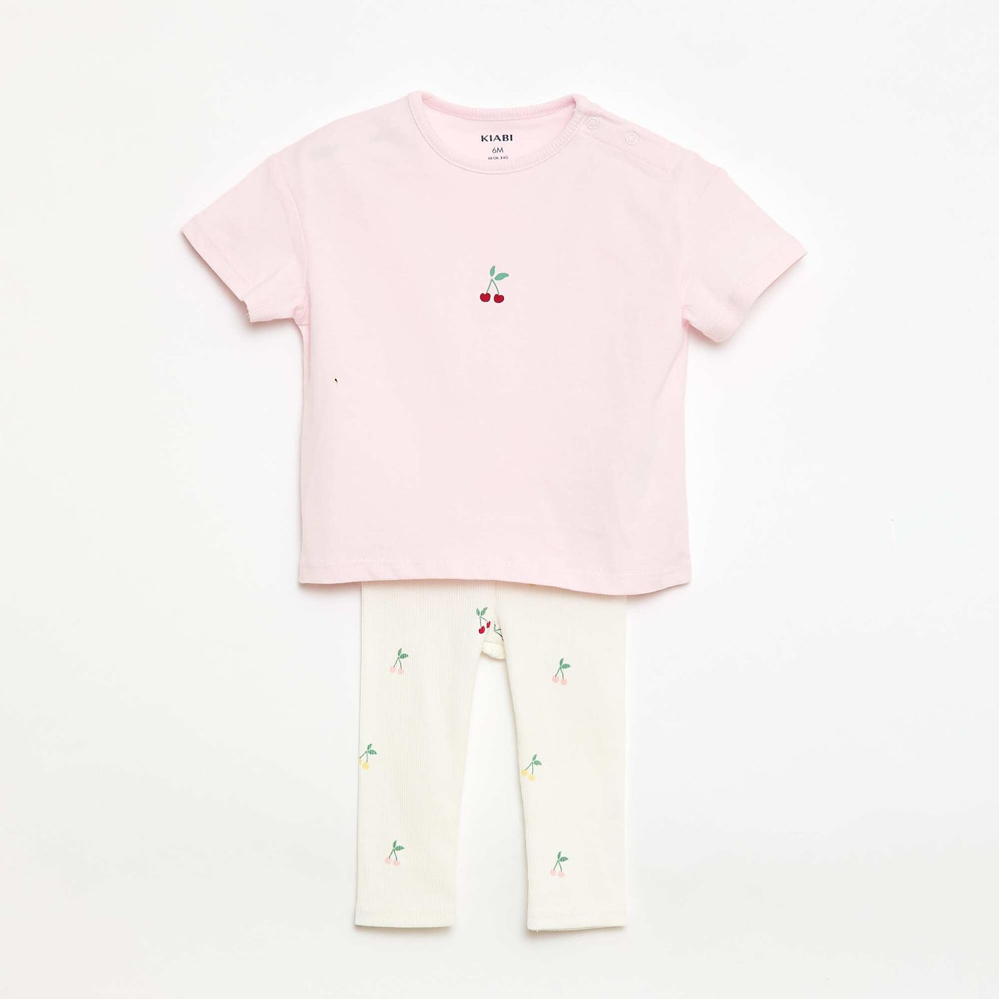 2-Piece T-Shirt + Leggings Set PURPLE
