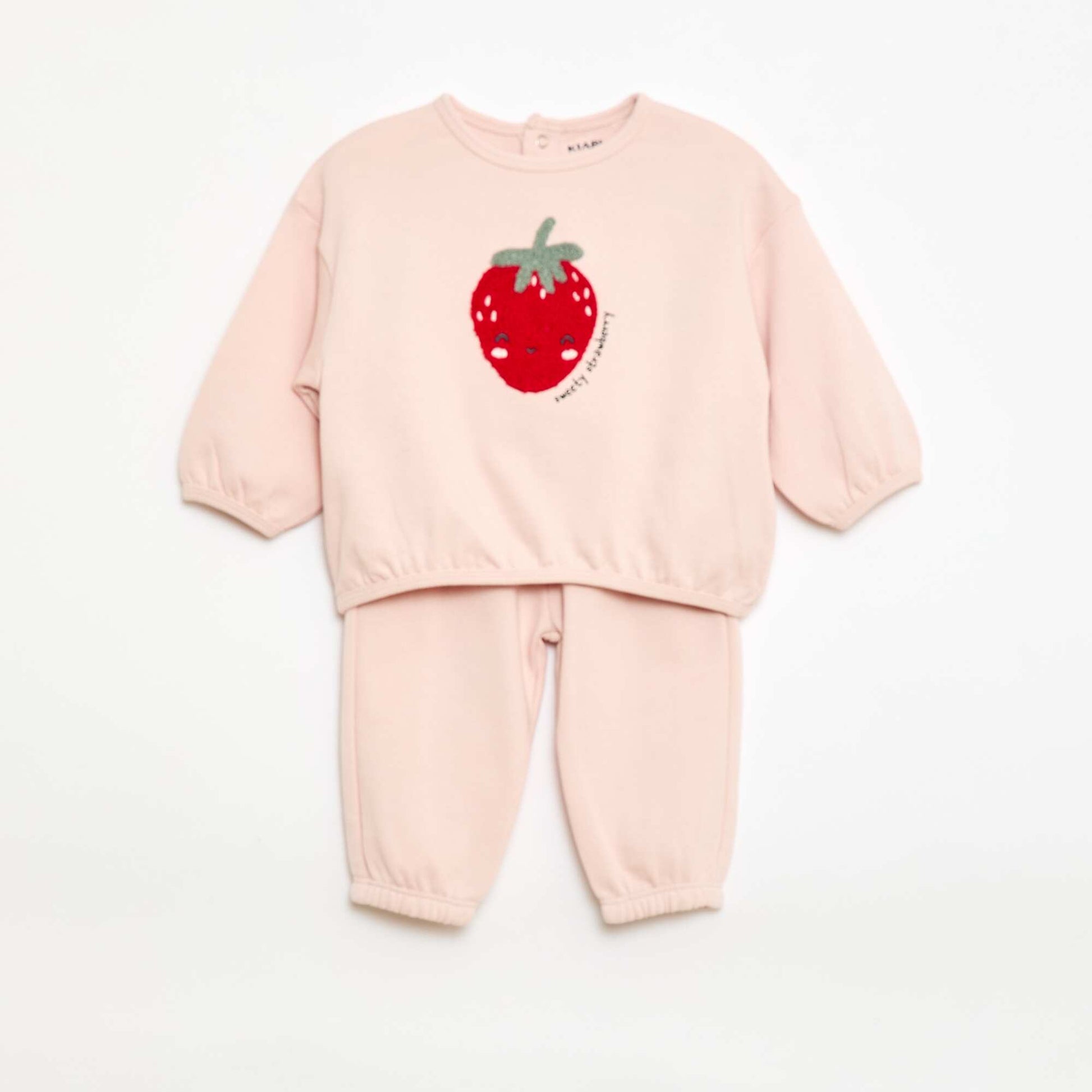 Sweatshirt & Jogging Pant Set PINK