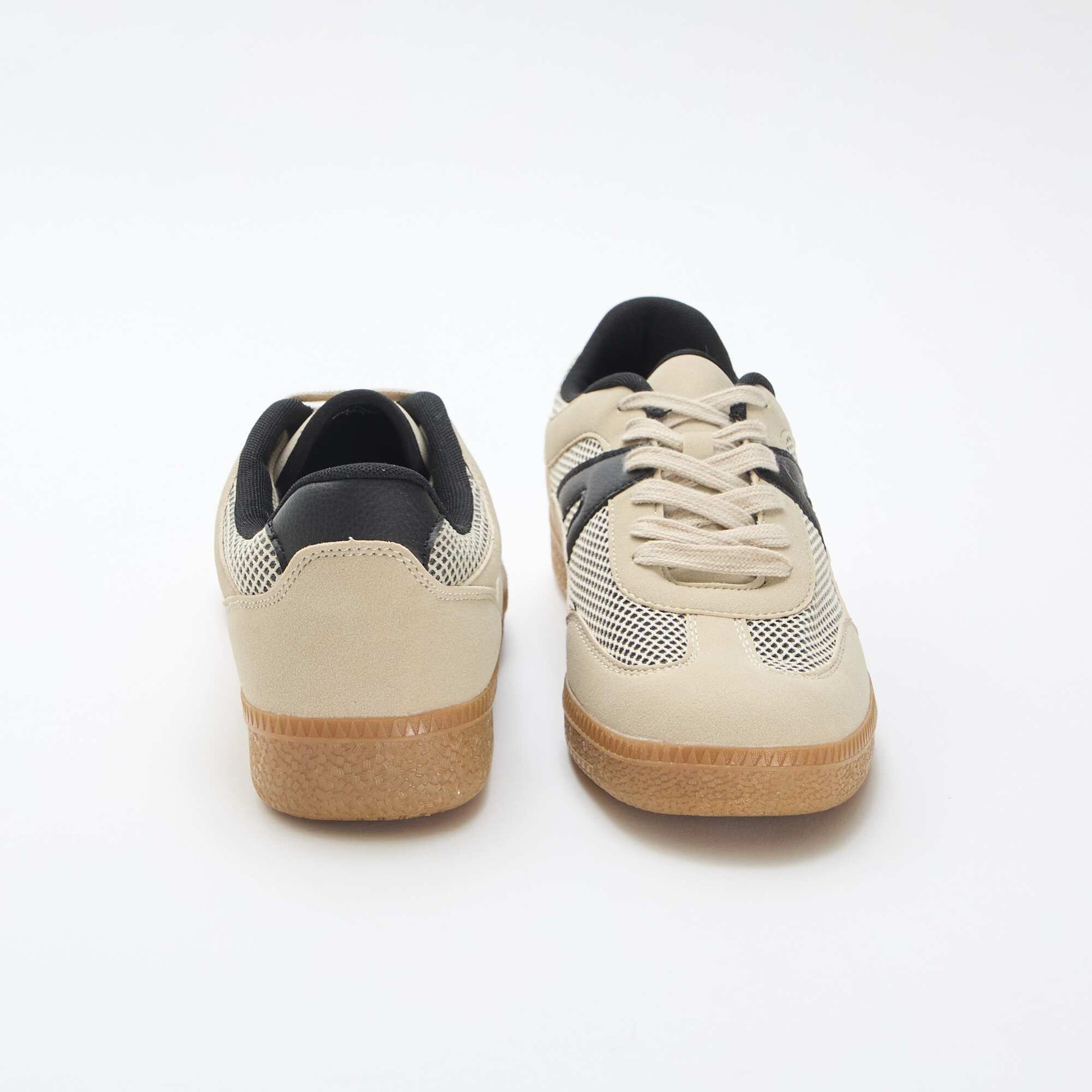 Mesh Sneakers BEIGE