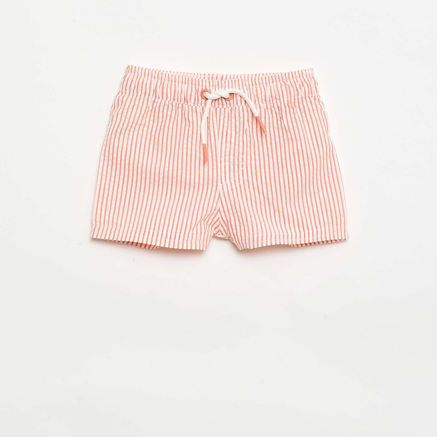 Patterned swim shorts RED