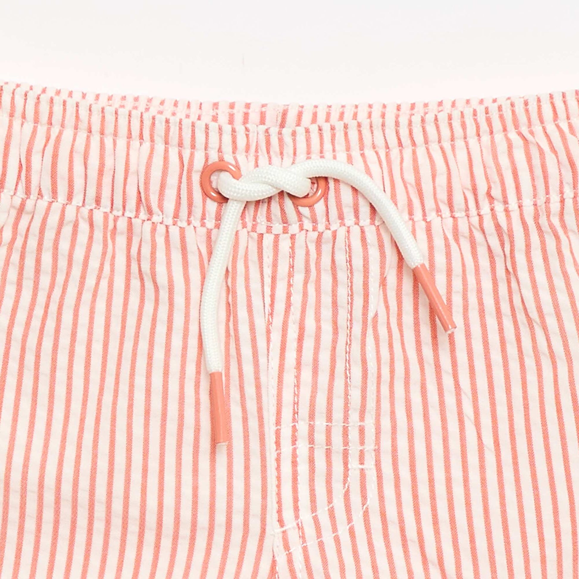 Patterned swim shorts RED