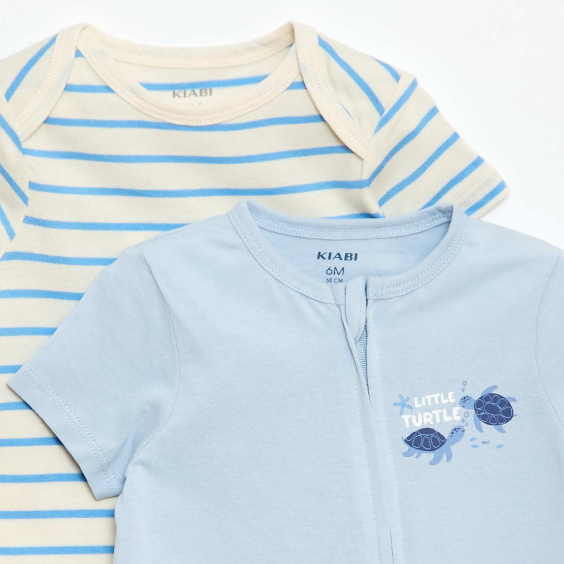 Cotton Sleepsuit BLUE