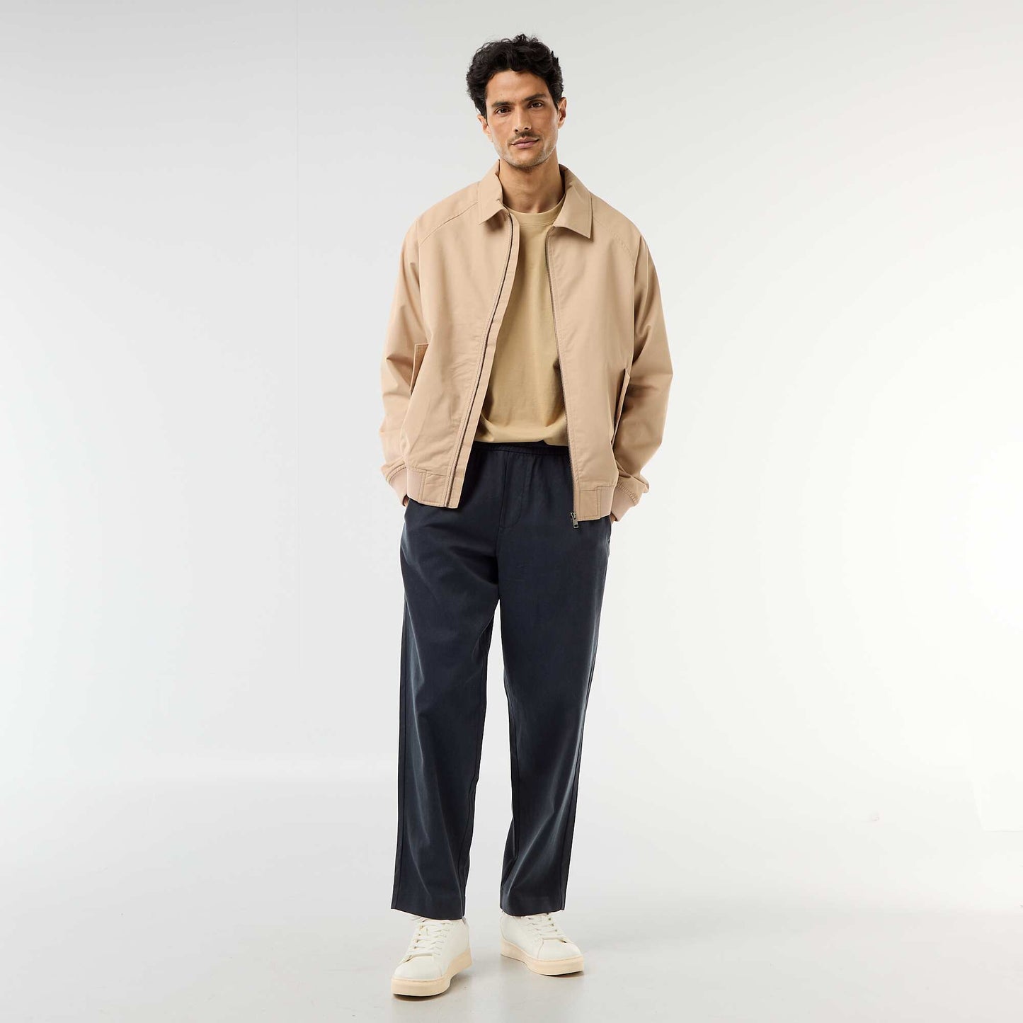 Joggers with Elasticated Waist BLUE