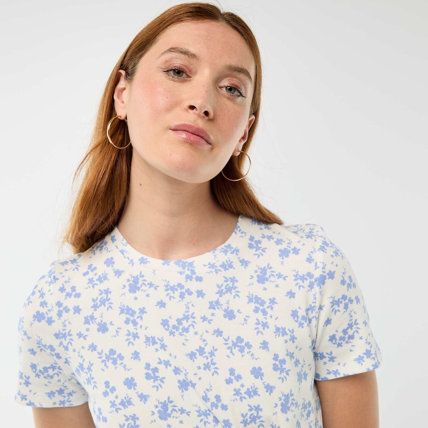Short T-shirt Dress with Decorative Knot BEIGE