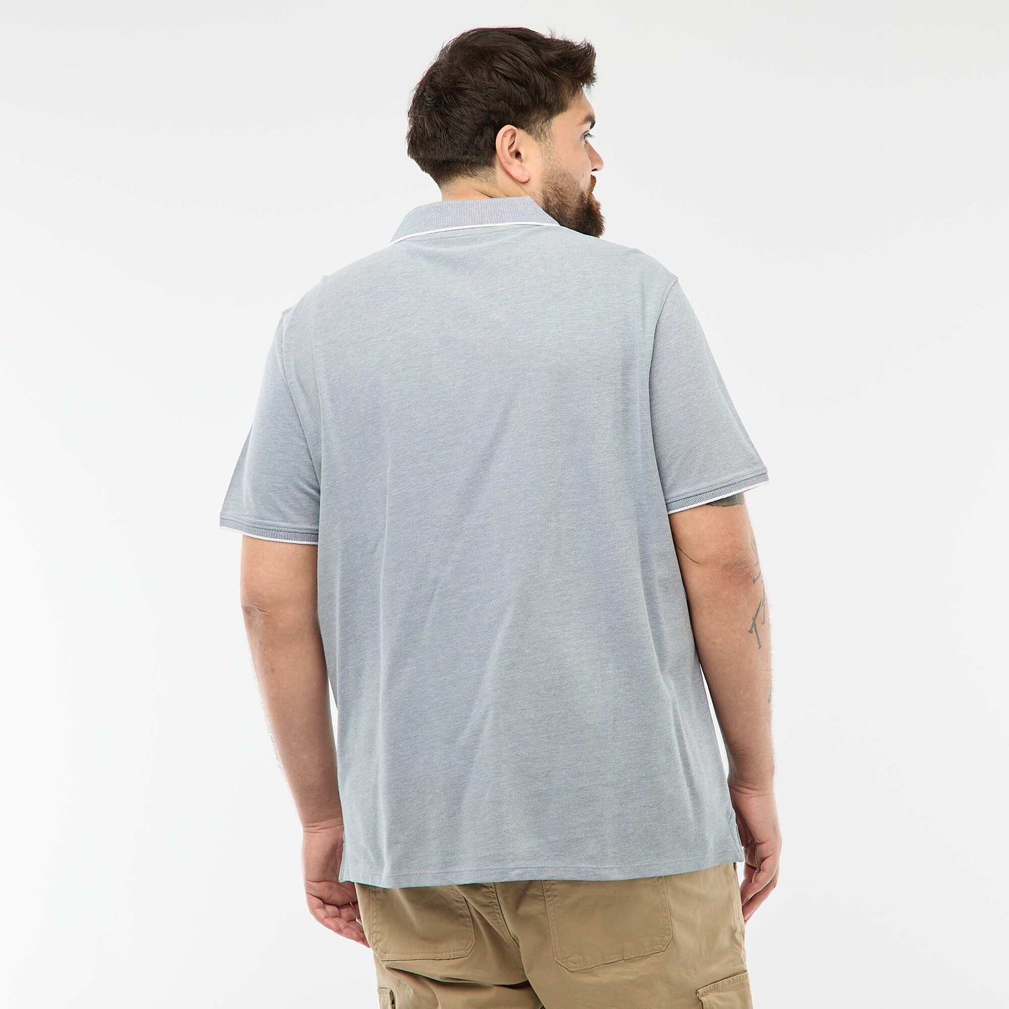 Regular fit polo shirt BLUE
