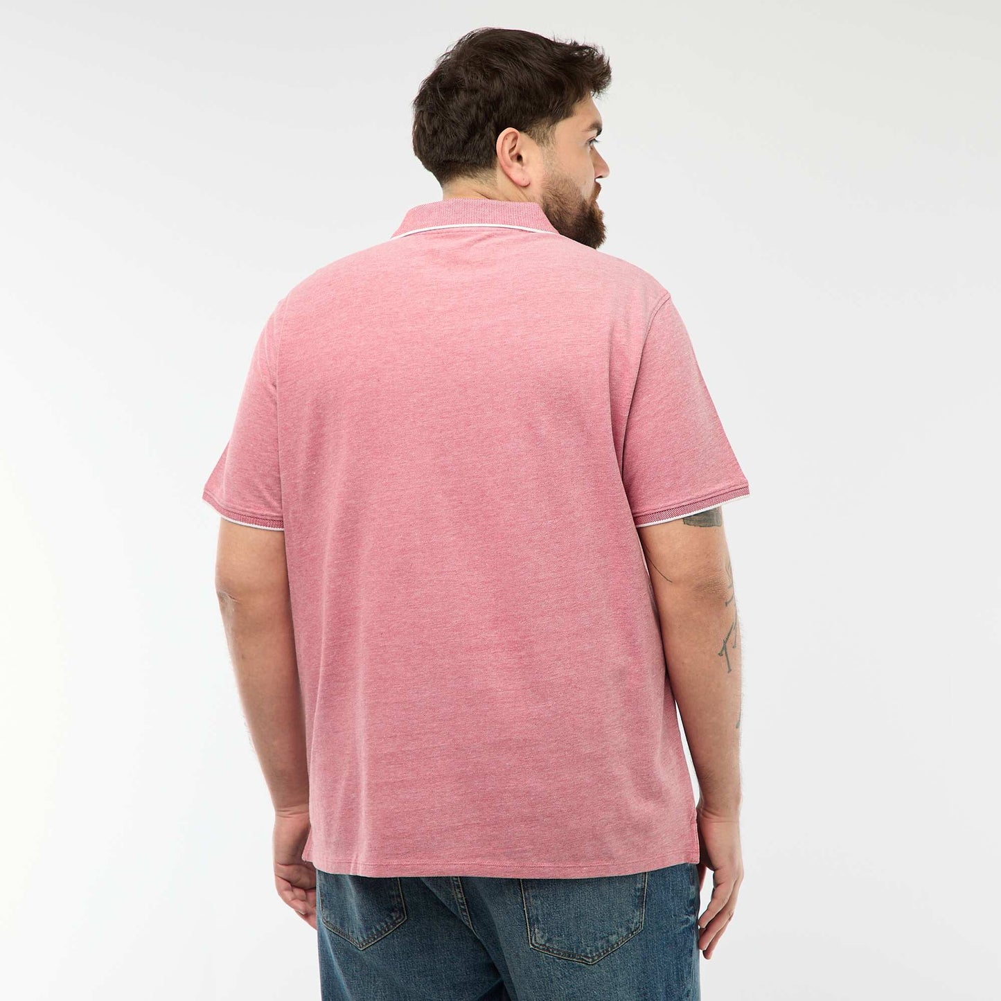 Regular fit polo shirt RED
