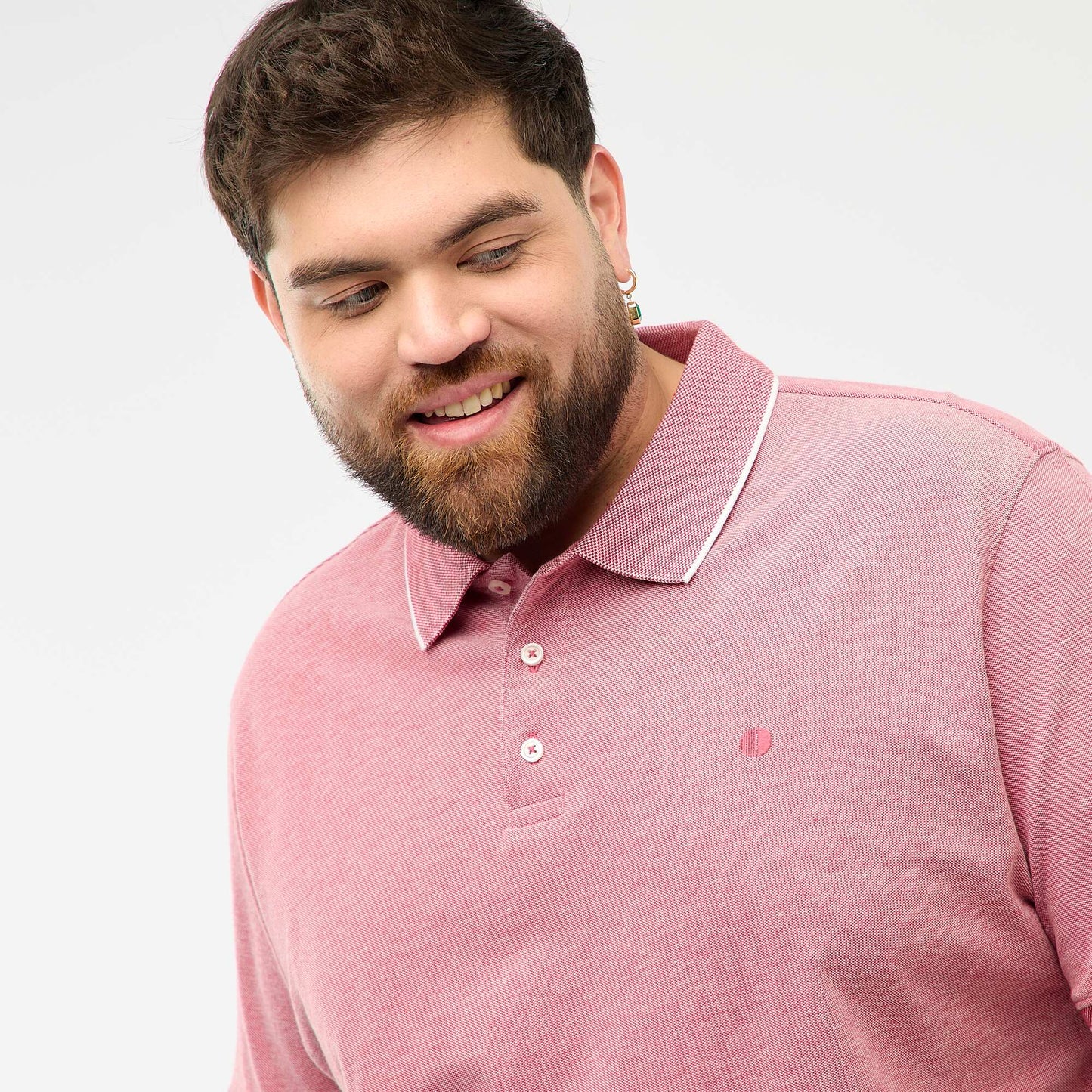 Regular fit polo shirt RED