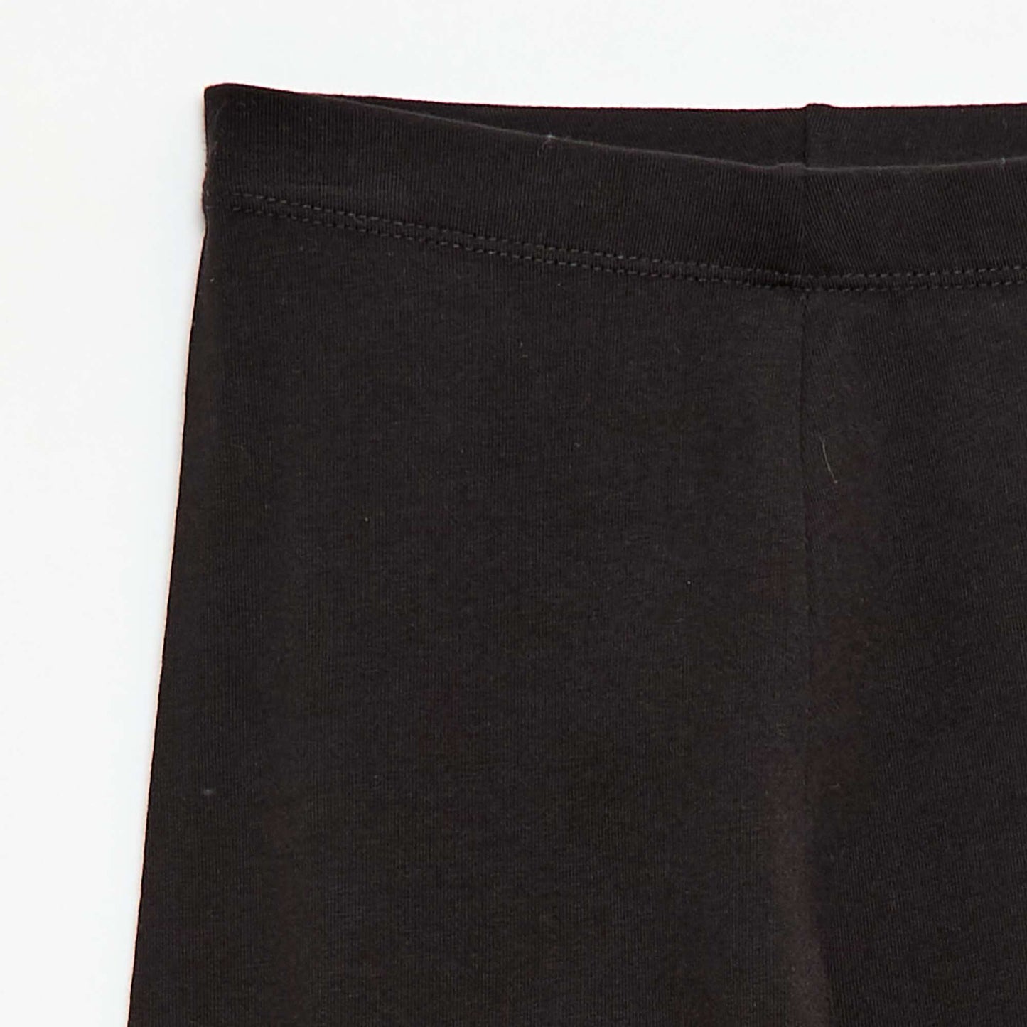 Plain Short Leggings BLACK