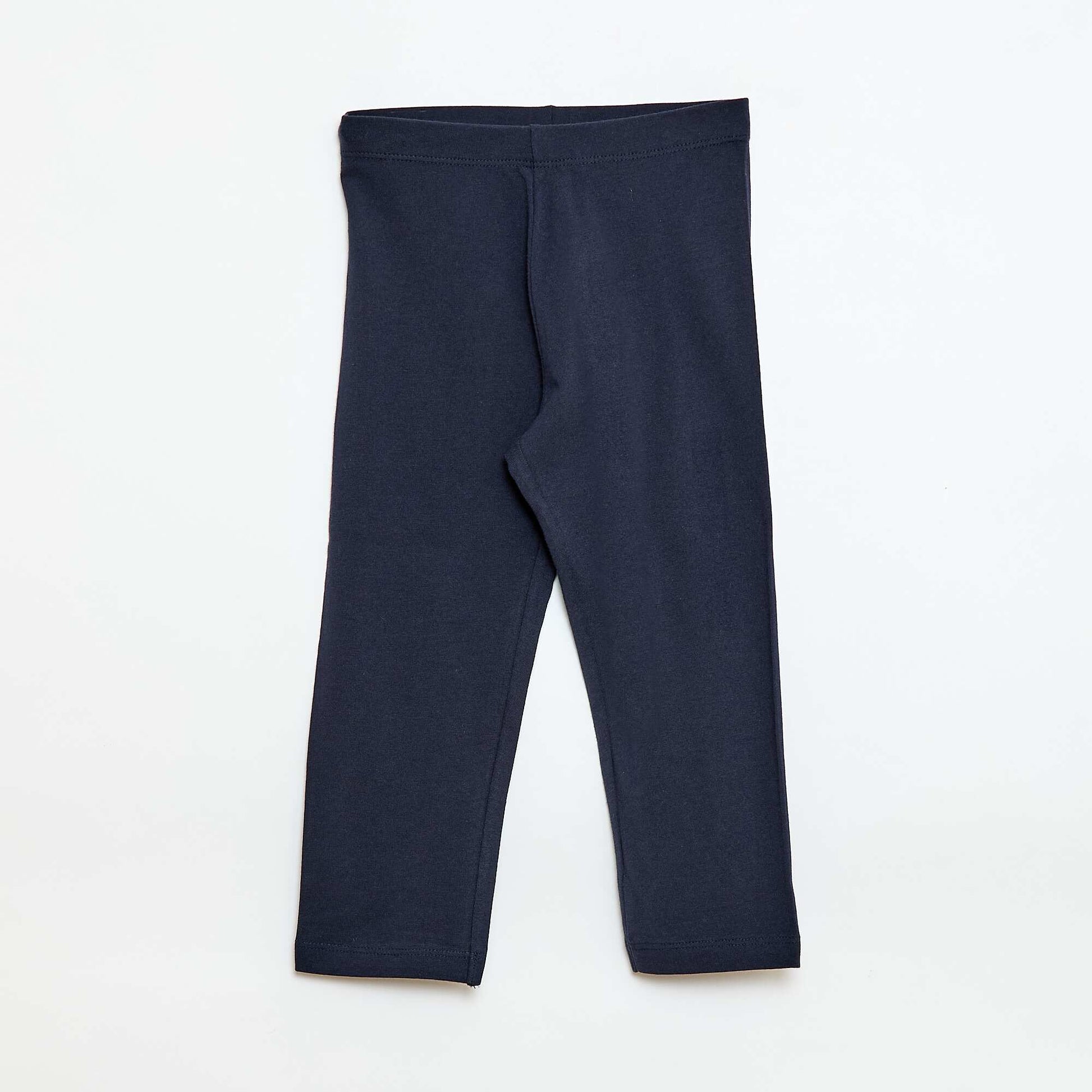 Plain Short Leggings BLUE