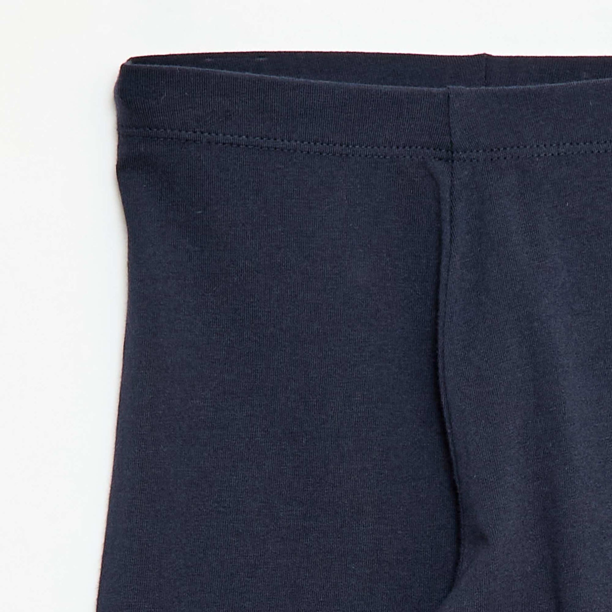 Plain Short Leggings BLUE
